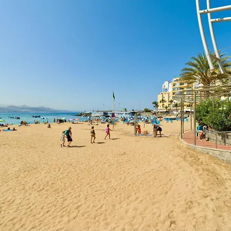 2 Bedrooms & Spectacular Views In Part Of Canteras Apartman