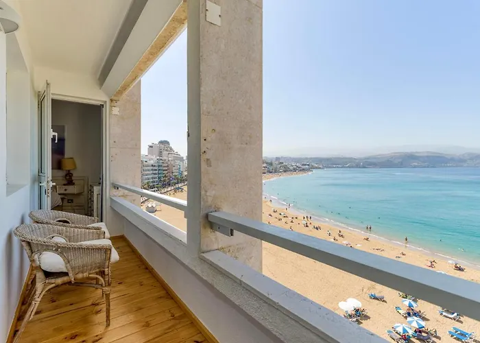 2 Bedrooms & Spectacular Views In Part Of Canteras Apartamento