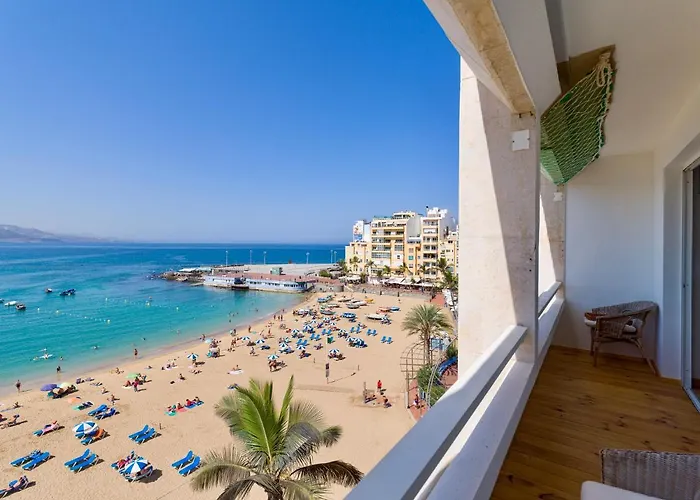 2 Bedrooms & Spectacular Views In Part Of Canteras Lejlighed *