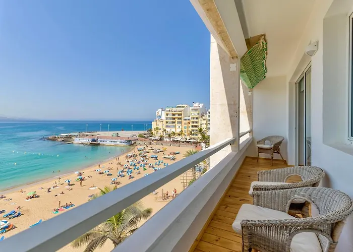 公寓 2 Bedrooms & Spectacular Views In Part Of Canteras 大加那利岛拉斯帕尔马斯